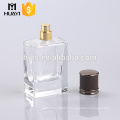 wholesale polish 75ml square glass perfume bottle